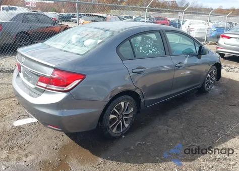 2013 Honda Civic Ex from USA, damaged, VIN 19XFB2F87DE215692